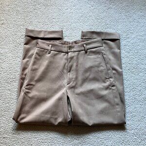 Uniqlo IDLF high-waisted wool-blend trousers